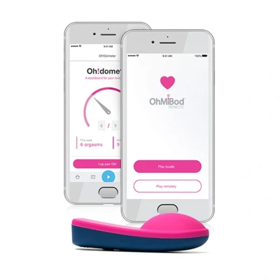 Afbeelding van OhMiBod BlueMotion Next 1 Muziek Vibrator (2e Generatie) GRATIS TOY bij iedere bestelling v.a. 40,