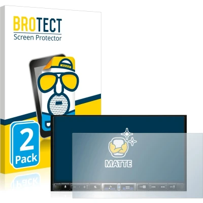 Afbeelding van BROTECT Screenprotector voor Alpine iLX 705D Folie Beschermfolie matte (2 Stuks)