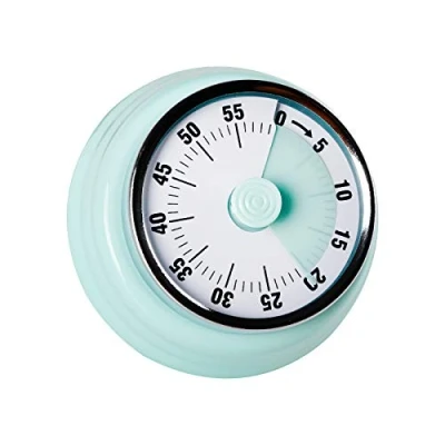 Afbeelding van Jayron Keuken Timer Rappel Gérer les Minuteries Mécanique Rotative à 360 graden Compte Rebours de Cuisson Réveil Cuisine Réfrigérateur Magnétique voor keuken, l&#039;apprentissage (vert)