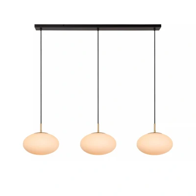 Afbeelding van Lucide ELYSEE Hanglamp 3xE27 Opaal
