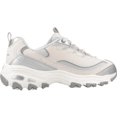 Afbeelding van Skechers Sneakers laag, Dames, Maat: 38, Light pink Leer/ synthetisch