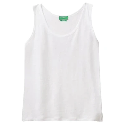 Afbeelding van United Colors of Benetton Tanktop, optisch wit 101, XS