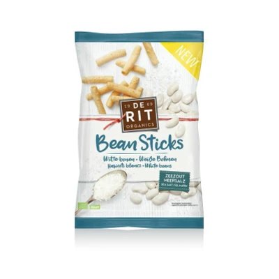 Afbeelding van De Rit Bean Sticks Witte Bonen Zeezout 75GR