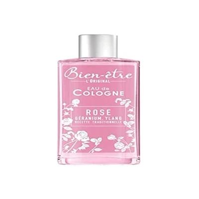 Afbeelding van Bien Être Eau de Cologne met een roos, geranium &amp; Ylang geur 250ml