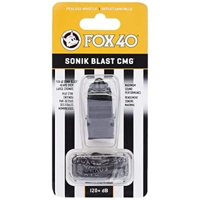 Afbeelding van Fox 40 Sonik Blast CMG Whistle met draagkoord (verpakking kan variëren)