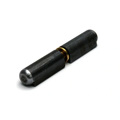 Afbeelding van Aanlaspaumelle 60x10 mm met messing pen en ring