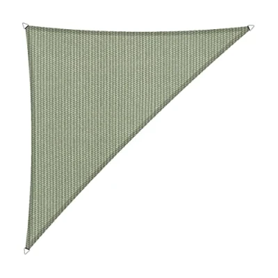 Afbeelding van Shadow Comfort® Driehoek 90 schaduwdoek UV Bestendig Zonnedoek 500 x 710 CM Moonstone Green