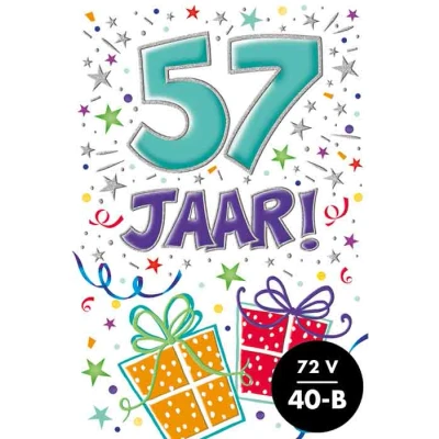 Afbeelding van Kaart That funny age 57 jaar TFA070