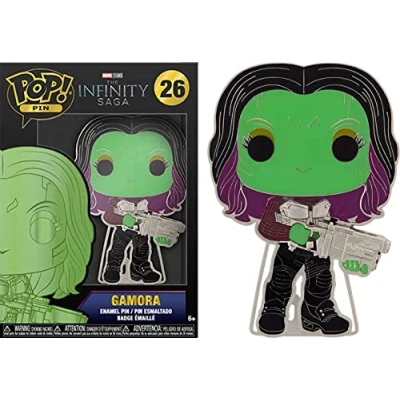 Afbeelding van Funko Guardians Of The Galaxy Infinity Saga POP! Enamel Gamora 10 cm Pin Multicolours