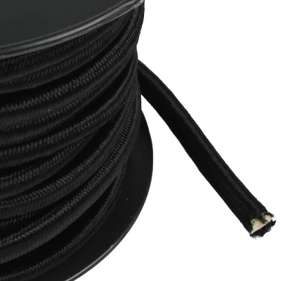Afbeelding van Benson Elastiek op Rol 8 mm 20 mtr Zwart: Uitzonderlijke Kracht en Flexibiliteit!