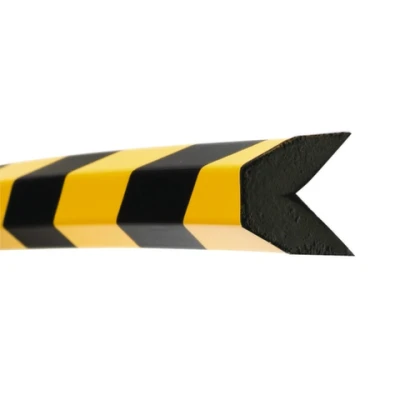 Afbeelding van Moravia 422.14.275 MORION stootbescherming (trapeziumvorm, randbescherming 40/40, zwart/geel, lengte 1 m)