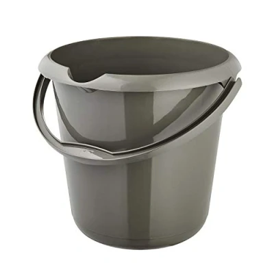Afbeelding van keeeper Mika Eco Line, emmer met geïntegreerde meetschaal en ergonomische handgreep, 10 l, grijs