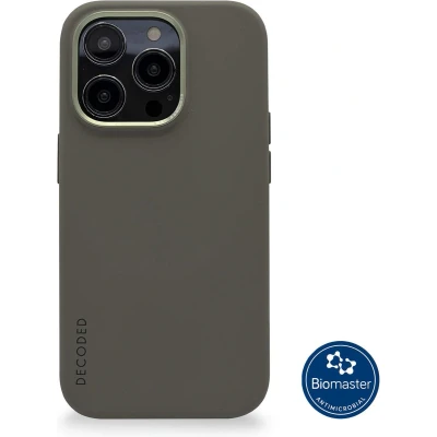 Afbeelding van Decoded Anti Microbial Silicone Backcover iPhone 14 Pro Max Olive