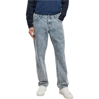 Afbeelding van Urban Classics Loose Fit Broek 33/32 inch Blauw