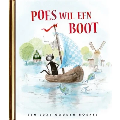 Afbeelding van Poes wil een boot (Hardback)
