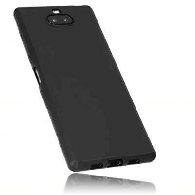Afbeelding van mumbi Telefoonhoesje compatibel met Sony Xperia 10 Plus, telefoonhoes, zwart