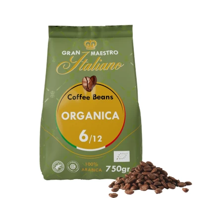 Afbeelding van 25% korting met code Gran Maestro Italiano koffiebonen Organica (Organic) 1 stuk 750 g