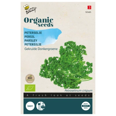 Afbeelding van Peterselie Gekrulde Donkergroene Buzzy Organic (BIO)