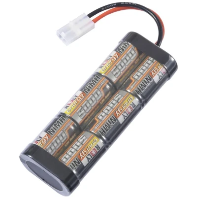 Afbeelding van Reely NiMH accupack 7.2 V 5000 mAh Aantal cellen: 6 Stick Tamiya stekker