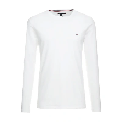 Afbeelding van Tommy Hilfiger SLIM FIT LONG Sleeve TEE Longsleeve, Heren, Maat: Small, White