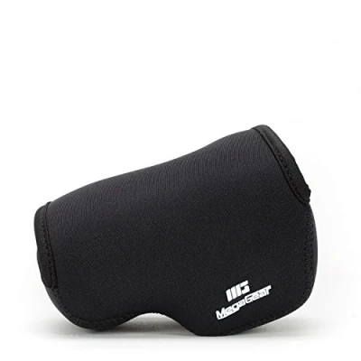 Afbeelding van MegaGear Ultralichte Cameratas van Neopreen, voor Panasonic Lumix Dc Gx950, Gx900, Gf10, Gf9, Gx850, Gx800, Dmc Gx85, Gx80 (12 32mm), Gf8, Gf7, Gf6, Gf5, Zwart