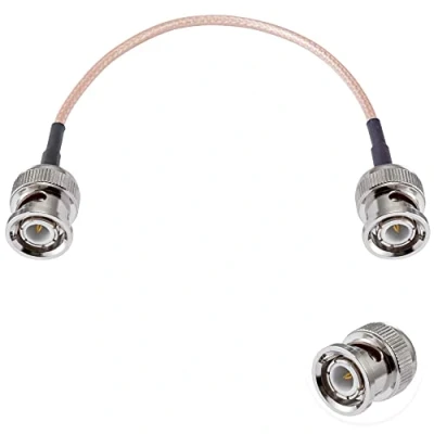 Afbeelding van Vecys BNC Male naar Kabel 50ohm RG316 RF Coaxiale Pigtail Jumper 12&quot;/30cm voor Antennes Ham Radio Handheld