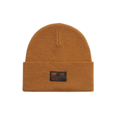 Afbeelding van Superdry Vrouwen Surplus Gebreide Beanie Bruin Grootte: 1SIZE
