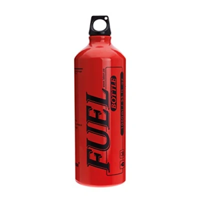 Afbeelding van Laken Brandstoffles Benzinefles Fuel bottle Aluminium Rood 1 liter