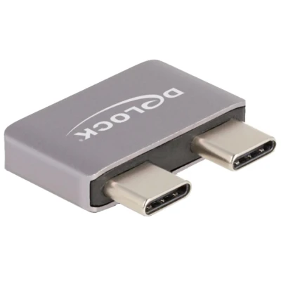 Afbeelding van Delock Adapter USB 40 Gbps Type C™ 2 x Stecker zu Buchse Por