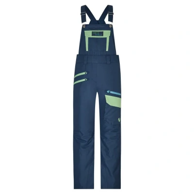 Afbeelding van Ziener Aileen BIB Skibroek voor meisjes, sneeuwbroek, waterdicht, warm, met bandjes, hale Navy stru, 104