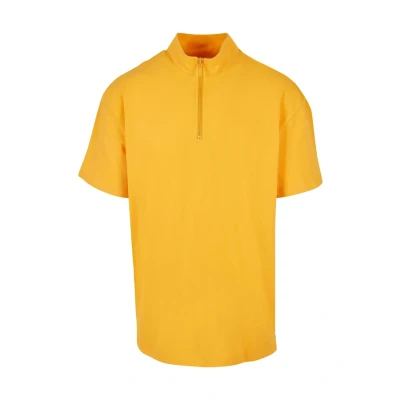 Afbeelding van Urban Classics BOXY ZIP Tshirt print, Heren, Maat: Small, Magicmango