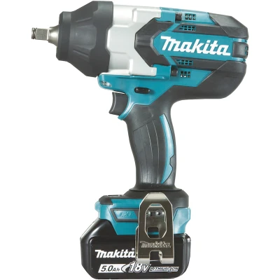Afbeelding van Makita DTW1002RTJ 18V Li ion accu slagmoersleutel set (2x5.0Ah) 1/2&quot; koolborstelloos
