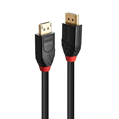 Afbeelding van Lindy 41167 DisplayPort kabel 5 m Zwart