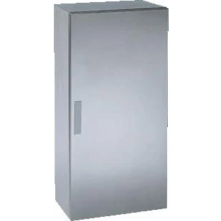 Afbeelding van Schneider electric spacial s3x lege schakelkast rvs 1 slot deur hxbxd 600x600x250mm ral0 ip55 ik10 nsys3x6625