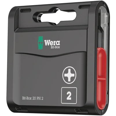Afbeelding van Wera 05057750001 Bit Box 20 PH delige Bitset Philips PH2