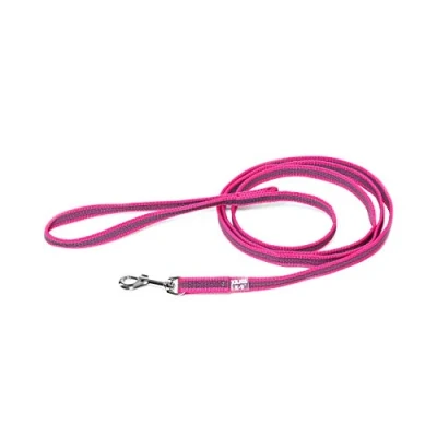 Afbeelding van Julius K9® nylon rubber lijn 14mm x 2 meter met handvat PINK.