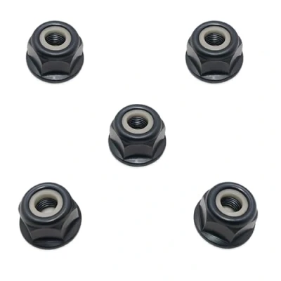 Afbeelding van Hippotech Pack van 5 10mm x 1.0 Linker Draad Borstel Blade Bout Moer voor Stihl FS44 FS55 FS80 KM FS75 FS83 FS85 FS90 FS100 FS120 FS130 200 FS250 4126 642 7600