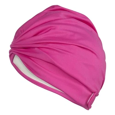Afbeelding van Fashy Stoffen badmuts met klittenbandsluiting, roze, eenheidsmaat