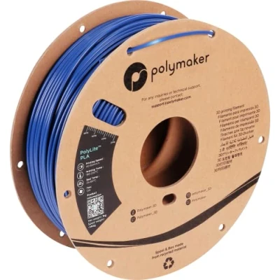 Afbeelding van Polymaker PA02020 PolyLite Filament PLA kunststof 2.85 mm 1000 g Blauw 1 stuk(s)