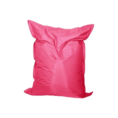 Afbeelding van Zitzak nylon licht roze 150x130x20 cm