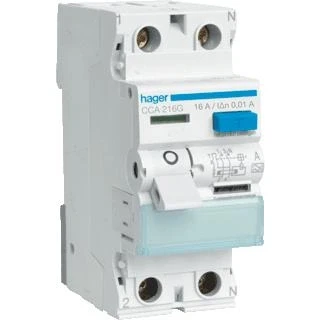 Afbeelding van HAGER ALS 2P 16 A 10 MA CCA216G