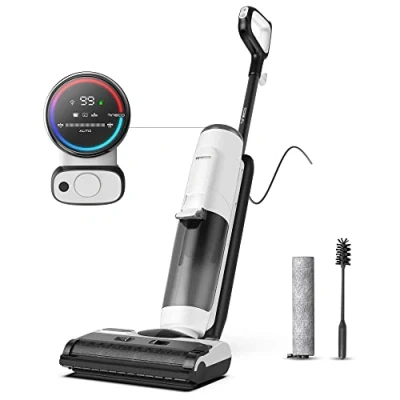 Afbeelding van Tineco Floor One S5 Steam Smart nat droogstofzuiger, en droogzuiger met led display, iLoop zelfreiniging, dweilstofzuiger, stoomreiniger voor harde vloeren, geschikt kleverige