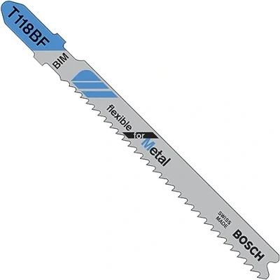 Afbeelding van Bosch Decoupeerzaagblad T 118 BF Flexible for Metal 5 stuks