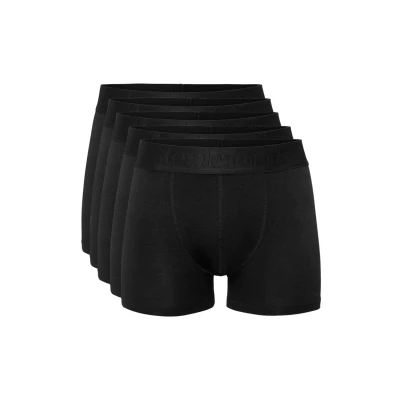 Afbeelding van Resteröds 5 PACK Boxershort, Heren, Maat: Small, Black