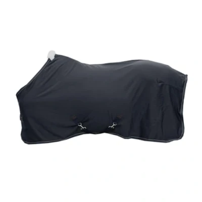 Afbeelding van Kentucky Horsewear Zweetdeken Fleece Zwart 145 6&#039;6