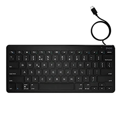 Afbeelding van Zagg Universeel Toetsenbord USB C Bedraad KB Brits Engels