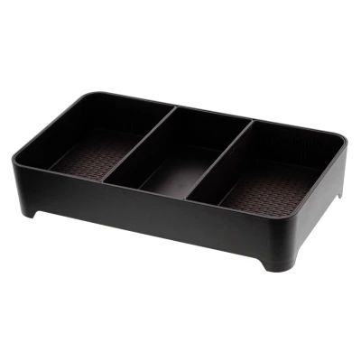 Afbeelding van Yamazaki Ingrediëntenhouder Tower Cooking Tray Zwart 42x25x8,5cm
