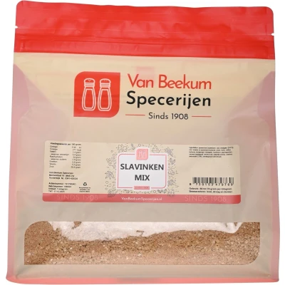 Afbeelding van Van Beekum Specerijen Slavinken Mix 1 kilo (hersluitbare stazak)