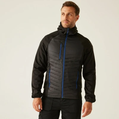 Afbeelding van Regatta Navigate Hybrid Jacket RG0549 Black/New Royal