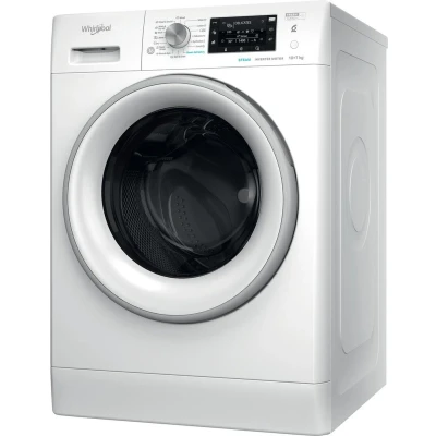 Afbeelding van Whirlpool FFWDD1076258SVEE vrijstaande was droogcombinatie wasmachine